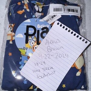 Bluey 18-24m bodysuit LS